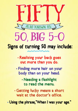 Turning Fifty