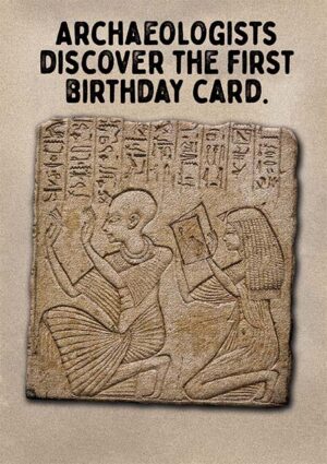 Archaeologists discover card